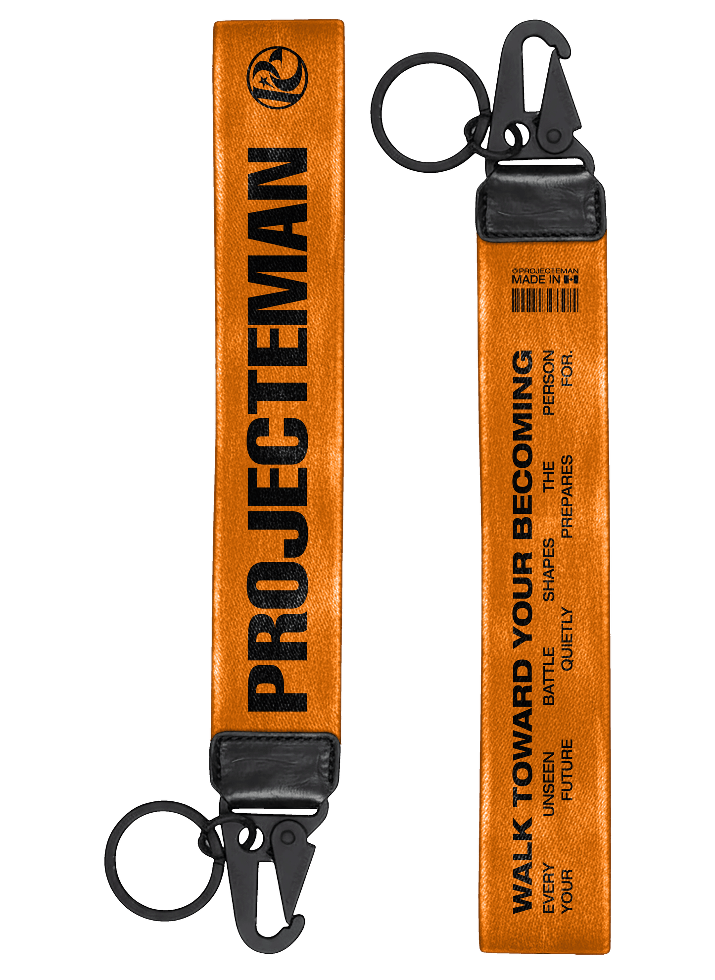 PROJECTEMAN Webbing Strap Keychain
