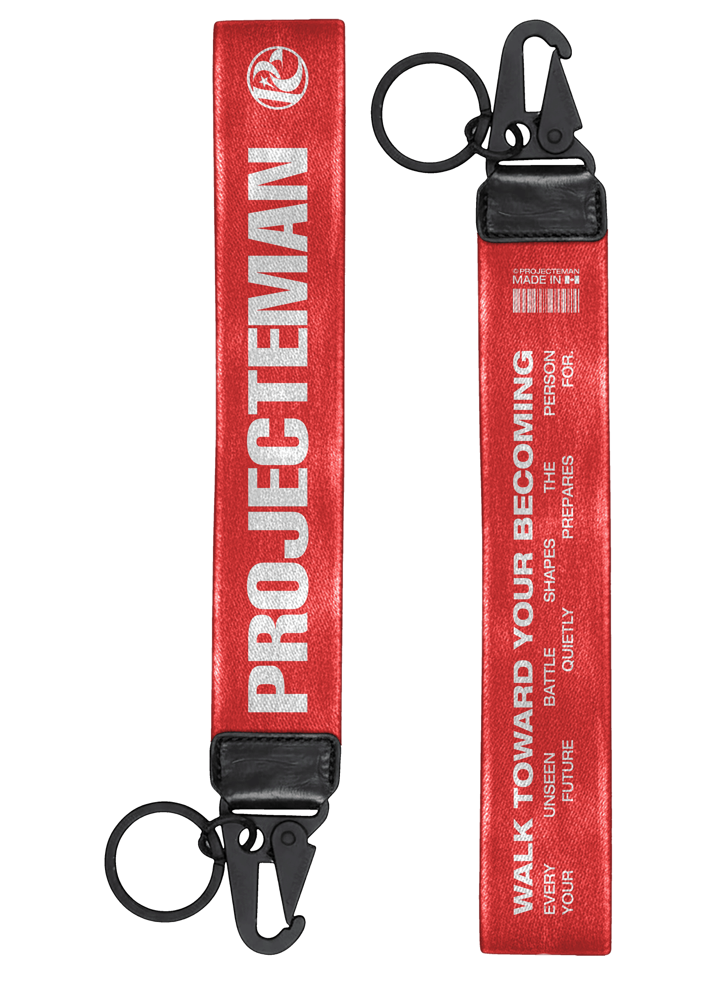 PROJECTEMAN Webbing Strap Keychain
